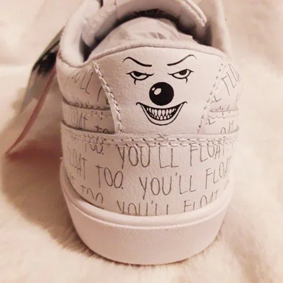 VANS Limited Edition House of Terror Pennywise Shoes From The Movie IT